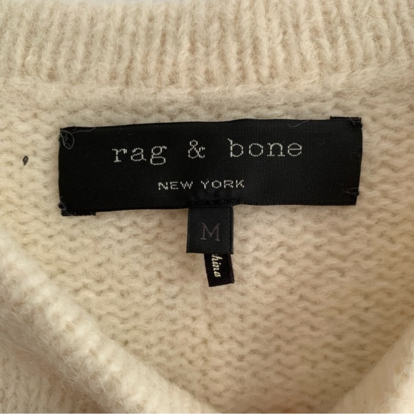 Rag & Bone Alpaca Wool Blend Color Block Sweater - Picture 9 of 11